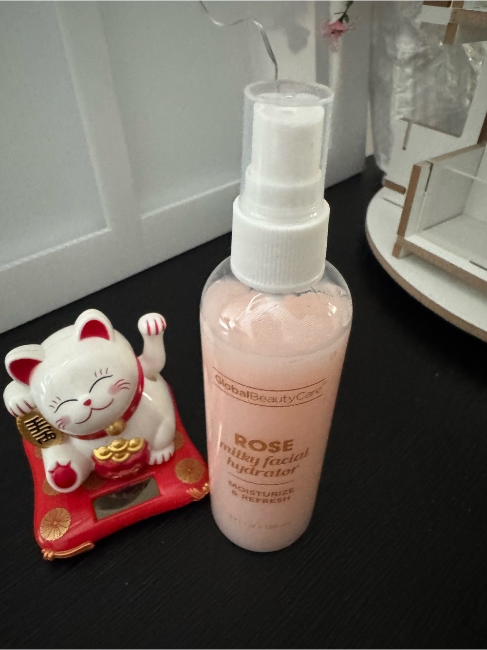 Rose facial water